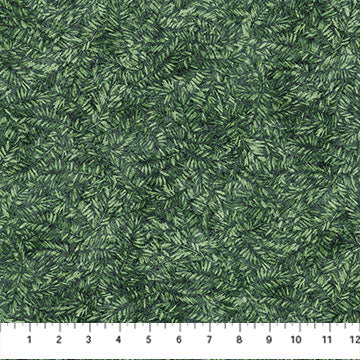 Northcott Digital - Stonehenge Migration DP27156 76 Green Pine Needle By The Yard