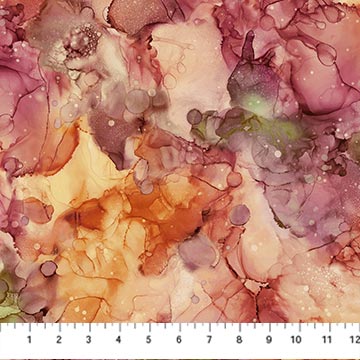 Northcott Digital - Fluidity DP27234 33 Dried Flowers By The Yard