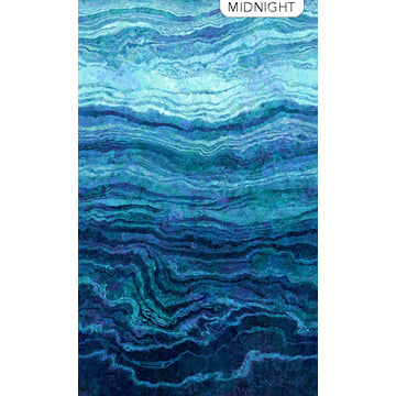 Cutting Corners Pre-Cut Quilt Kit - Northcott - Gradations Ombre Midnight