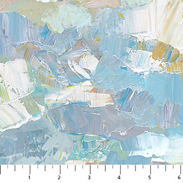 Northcott Digital - Silent Lake DP27255 42 Light Blue Sky By The Yard