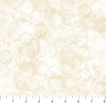 Northcott Digital - Barista DP27703 11 Cream Coffee Stains By The Yard