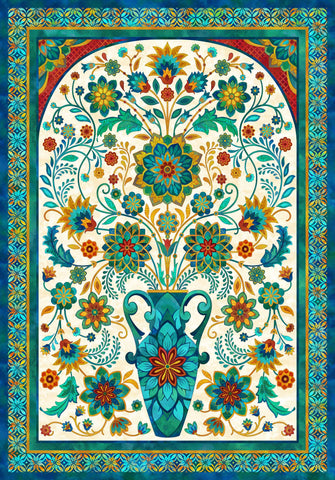 Northcott Digital - Boho Blooms DP27775-11 Cream Multi 36" PANEL By The PANEL (Not Strictly By The Yard)