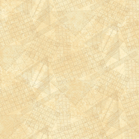 Northcott Digital Stonehenge Stitchin' DP28349 12 Beige Rulers By The Yard