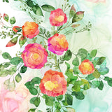 Northcott Digital Veranda DP28395 10 White Multi 24" PANEL By The PANEL (Not Strictly By The Yard)