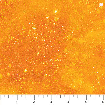 Northcott Digital Space Odyssey DP28440 53 Yellow Orange Multi-Texture By The Yard