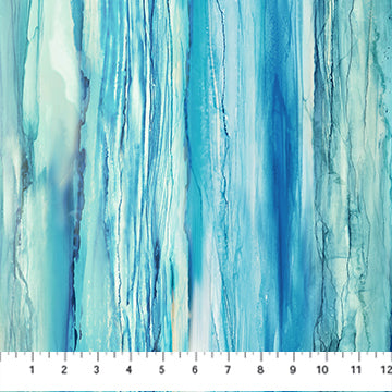 Northcott Digital - The Great Outdoors DP28447 44 Blue Multi Texture 1 By The Yard