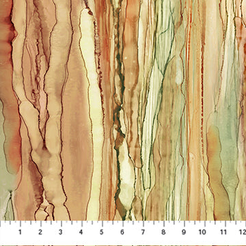 Northcott Digital - The Great Outdoors DP28450 37 Rust Multi Texture 2 By The Yard