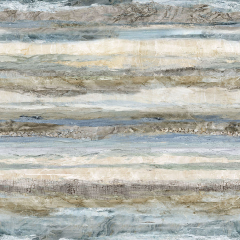 Northcott Digital - Running Free DP28588 42 Blue Multi Texture Ombre By The Yard