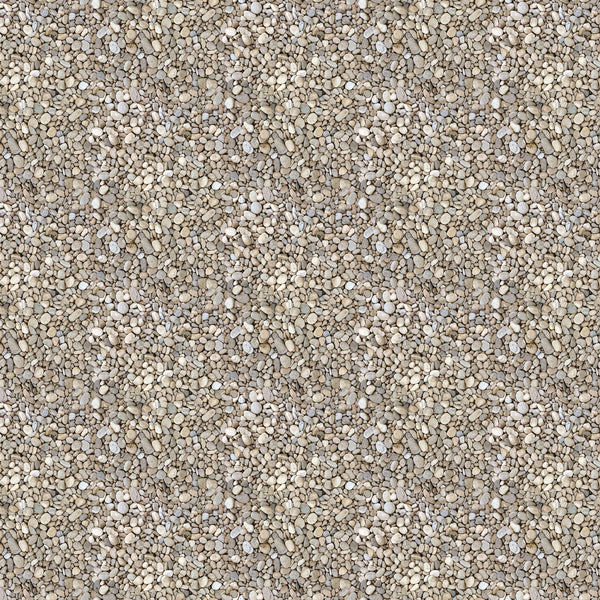 Northcott Digital - Running Free DP28592 92 Gray Pebbles 2 By The Yard