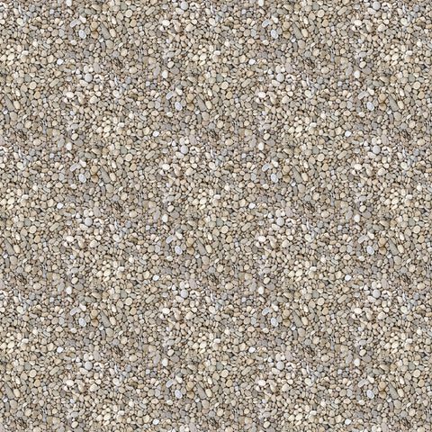 Northcott Digital - Running Free DP28592 92 Gray Pebbles 2 By The Yard