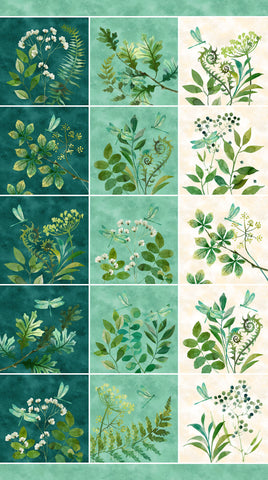 Northcott Luscious DP28750 11 Cream Multi Block 24" PANEL By The PANEL (Not Strictly By The Yard)