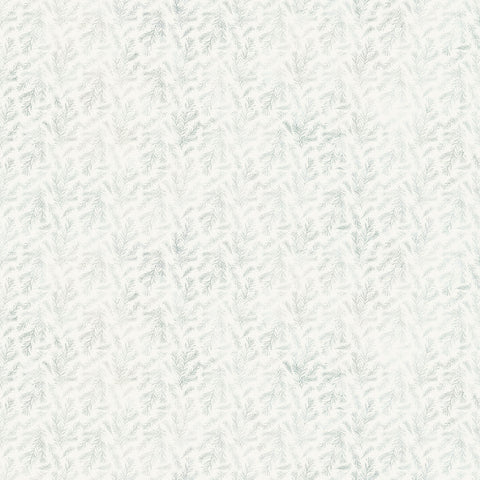 Northcott Altitude DP29158 10 Off White/Blue Pine Branches By The Yard