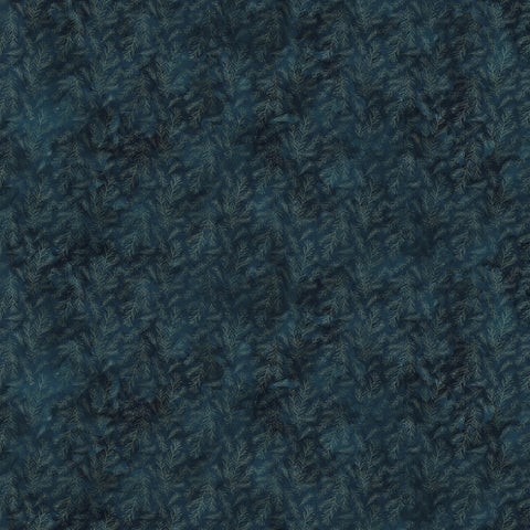 Northcott Altitude DP29158 49 Navy Pine Branches By The Yard