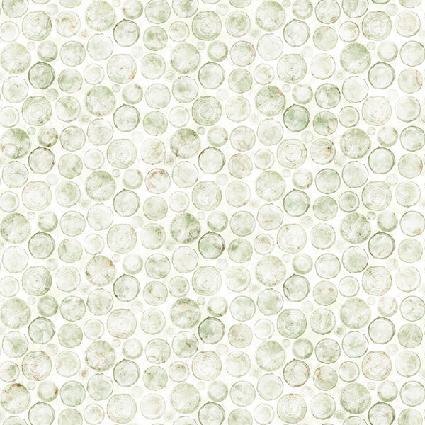 Northcott Altitude DP29161 10 Off White/Green Crossgrain By The Yard
