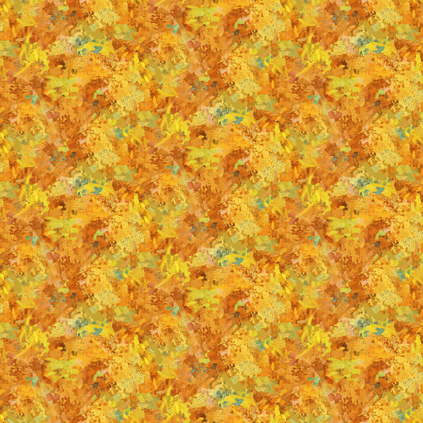 Northcott Canoe Lake DP29238 54 Yellow/Orange Multi Texture By The Yard
