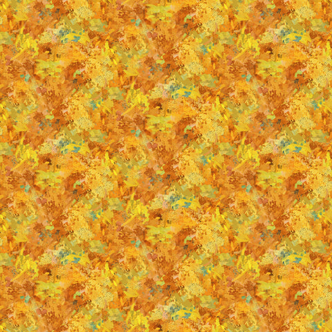 Northcott Canoe Lake DP29238 54 Yellow/Orange Multi Texture By The Yard