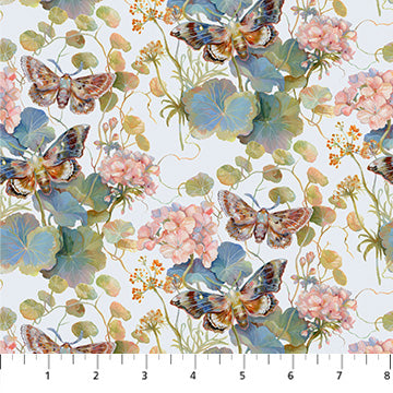 FIGO Elegance Digital DP90901 40 Blue Moth By The Yard