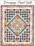 Decoupage Panel Quilt Pattern - In The Beginning Quilt Pattern