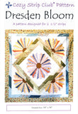 Dresden Bloom Quilt Bundle mit Kaufman Ancient Beauty Jelly Roll