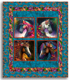 3 Wishes Fabrics/Studio E - Drinkers Of The Wind 22361 Multi Drinkers Of The Wind 36" Panel By The PANEL (not strictly by the yard)