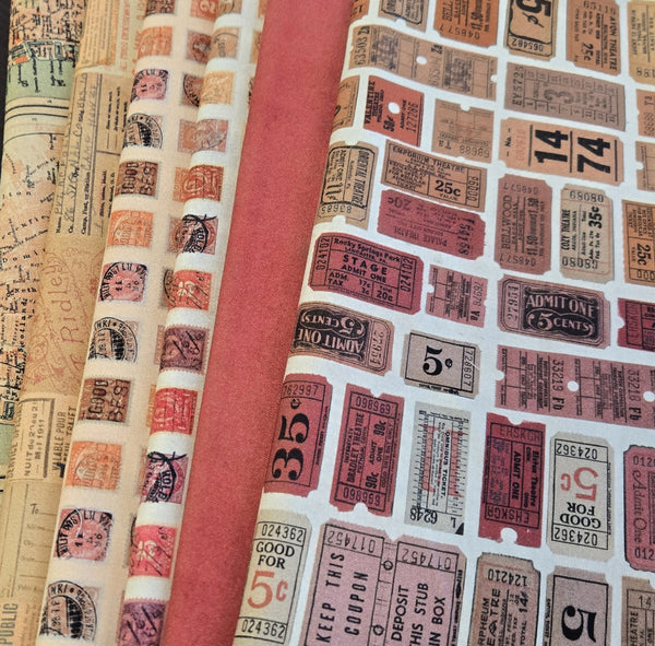Matt's Mystery Bundles - 4.698 yards - Eclectic Elements #10 - Assorted Remnants