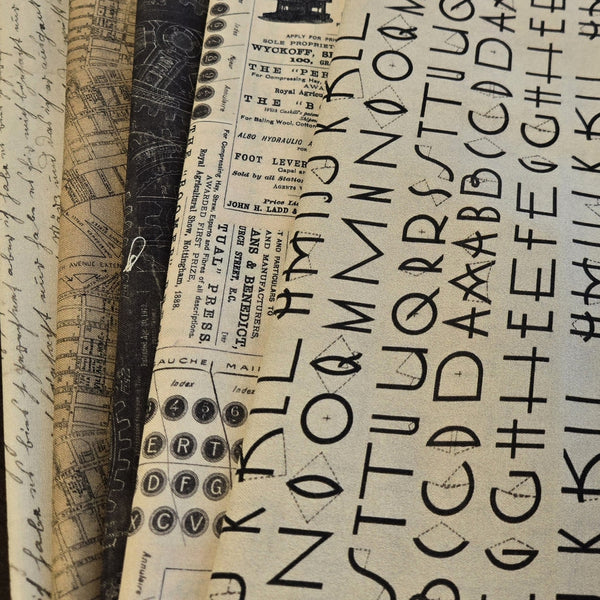 Matt's Mystery Bundles -  3.828 yards - Eclectic Elements #4 - Assorted Remnants