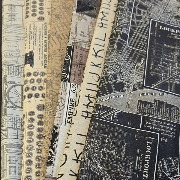 Matt's Mystery Bundles - 4.698 yards - Eclectic Elements #9 - Assorted Remnants