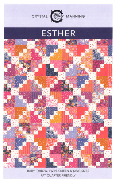 ESTHER - Crystal Manning Quilt Pattern CMA 894