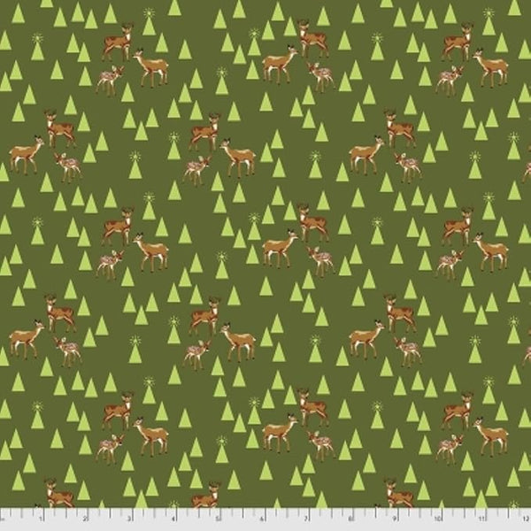 Free Spirit Holiday Homies FNTP003 Pinefresh Road Trip FLANNEL By The Yard