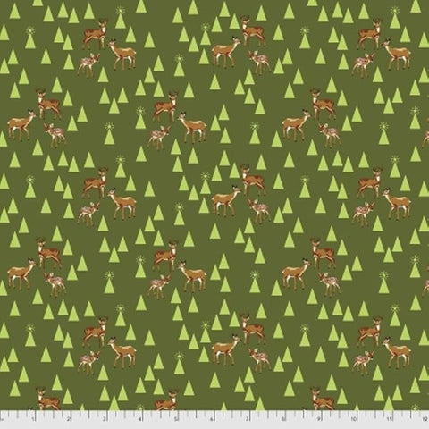 Free Spirit Holiday Homies FNTP003 Pinefresh Road Trip FLANNEL By The Yard