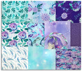 Blank Quilting Pre-Cut 10 Piece Fat Quarter Bundle - Gypsy Violet