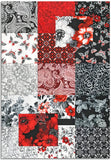 Matt's Pre-Cut Henry Glass & Co. 17 Piece Fat Quarter Bundle - Scarlet Days & Nights