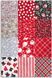 Matt's Pre-Cut Henry Glass & Co. 12 Piece Fat Quarter Bundle - Snow Crew