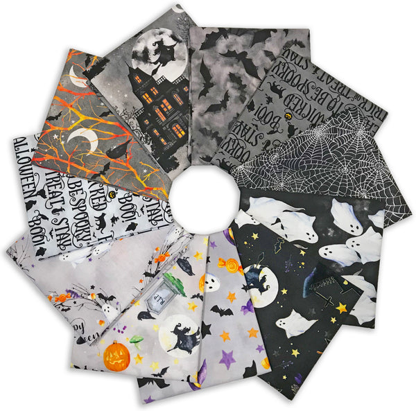 Matt's vorgeschnittenes 11-teiliges Fat Quarter Bundle – Witch's Brew