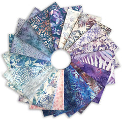 Popular 20 fat quarter collection from Hoffman Bali Fat Dots Collection batiks