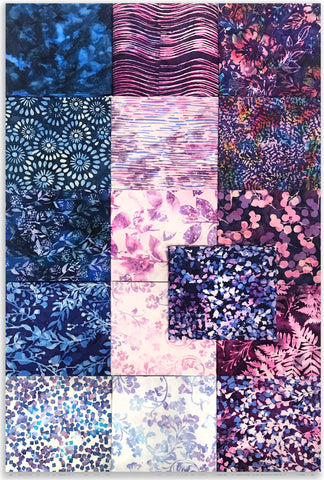 Hoffman Bali Batiks Pre-Cut 16 Piece Fat Quarter Bundle - Little Miss –  Jordan Fabrics
