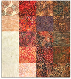 Hoffman Batiks Pre-Cut 20 Piece Fat Quarter Bundle - Special Spices