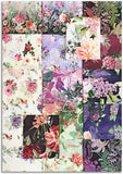 Hoffman Spectrum Print Pre-Cut 16 Piece Fat Quarter Bundle - Botanical Charm