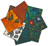 Matt's In The Beginning Pre-Cut 8 Piece Fat Quarter Bundle - Dragons - Emerald Reign
