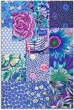 Matt's Pre-Cut Kaffe Fassett 13 Piece Fat Quarter Bundle - Sapphire Blue