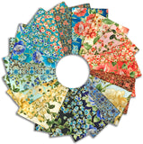 Kaufman Pre-Cut 20 Piece Fat Quarters 2161 20 - Decadent Garden