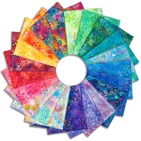 Matt's Pre-Cut Kaufman 22 Piece Fat Quarter Bundle - Phantasma