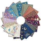 Makower Pre-Cut 18 Piece Fat Quarter Bundle - Luna