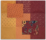 Matt's Hand-Cut Moda/Kansas Troubles 11 Piece Fat Quarter Bundle  - Daisy Lane - CARNATION