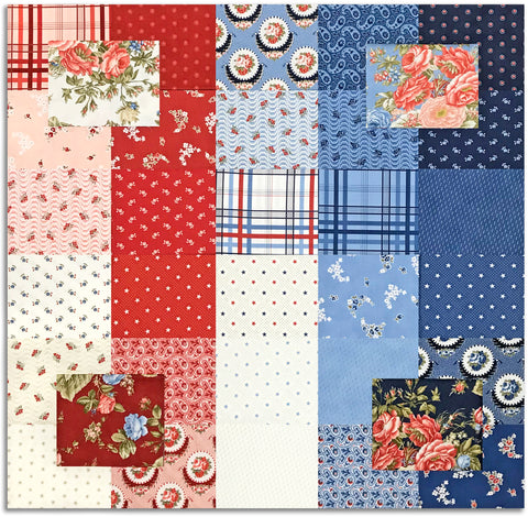 Moda -  Pre-Cut 34 Piece Fat Quarter Bundle - Grand Haven