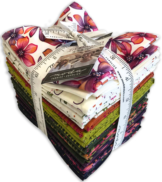 Moda Pre-Cut 26 Piece Fat Quarter Bundle - In Bloom – Jordan Fabrics