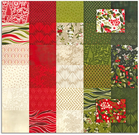 Moda Pre-Cut 32 Piece Fat Quarter Bundle - Pine Valley