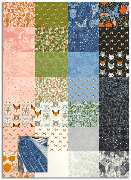 Moda - Pre-Cut 29 Piece Fat Quarter Bundle - Woodland Wonder – Jordan ...
