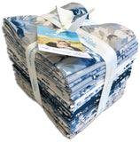 Riley Blake Pre-Cut 24 Piece Fat Quarters 14780 24 - Serenity Blues