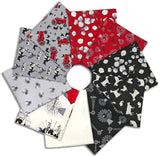 Jagged X's Bundle - Includes Scarlet Farm Fat Quarter Bundle